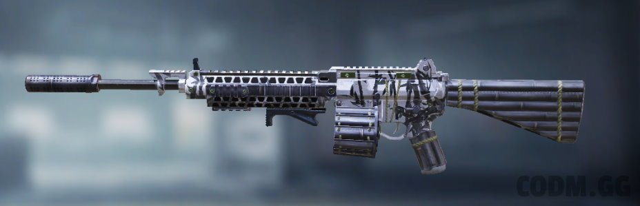M4LMG Bamboo Shoot, Epic camo in Call of Duty Mobile