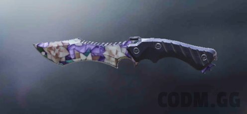 Knife Paper Star, Uncommon camo in Call of Duty Mobile