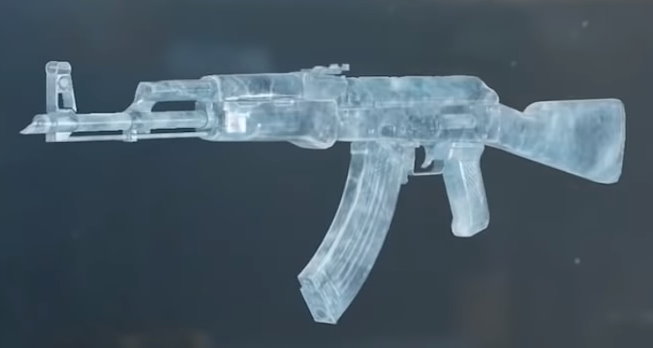 AK-47 Glacier, Rare camo in Call of Duty Mobile