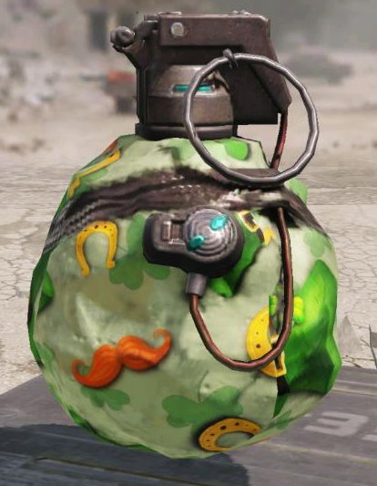 Sticky Grenade St. Patrick's Day, Uncommon camo in Call of Duty Mobile