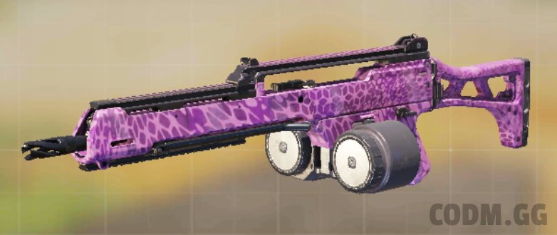 Holger 26 Neon Pink, Common camo in Call of Duty Mobile