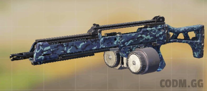 Holger 26 Warcom Blues, Common camo in Call of Duty Mobile