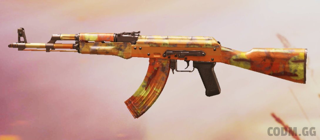AK-47 Desert Sunset, Rare camo in Call of Duty Mobile
