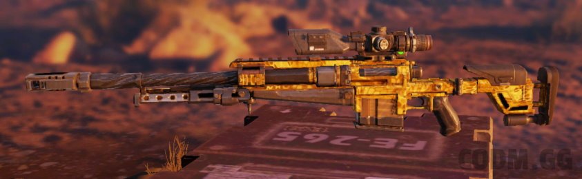 Locus Yellow Snake, Rare camo in Call of Duty Mobile