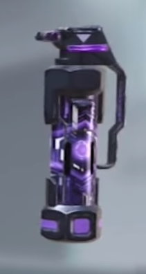 Flashbang Grenade Irradiated Amethyst, Rare camo in Call of Duty Mobile