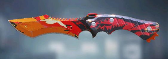 Knife Red Dragon, Rare camo in Call of Duty Mobile