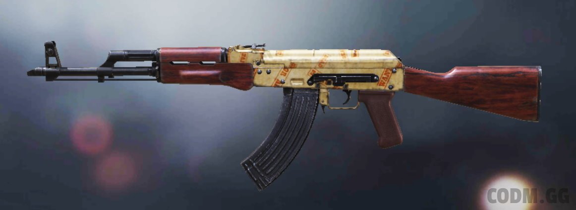 AK-47 Wanted, Uncommon camo in Call of Duty Mobile