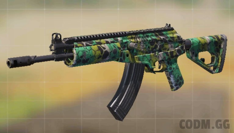 CR-56 AMAX Moss (Grindable), Common camo in Call of Duty Mobile