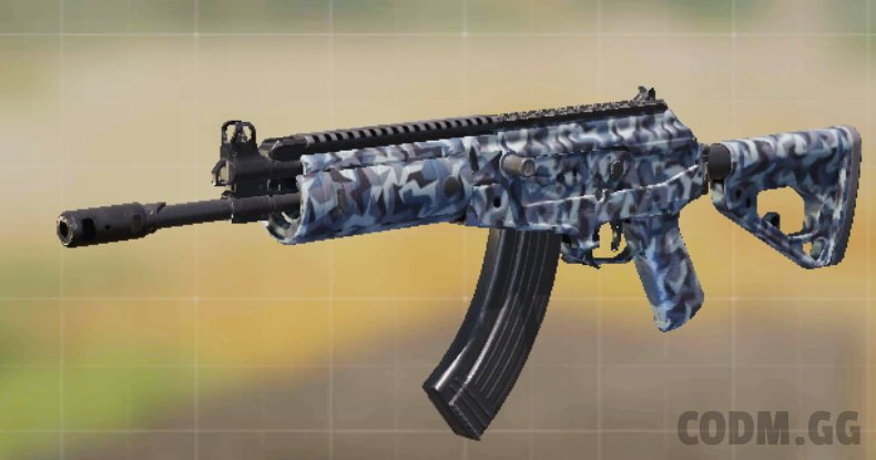 CR-56 AMAX Arctic Abstract, Common camo in Call of Duty Mobile