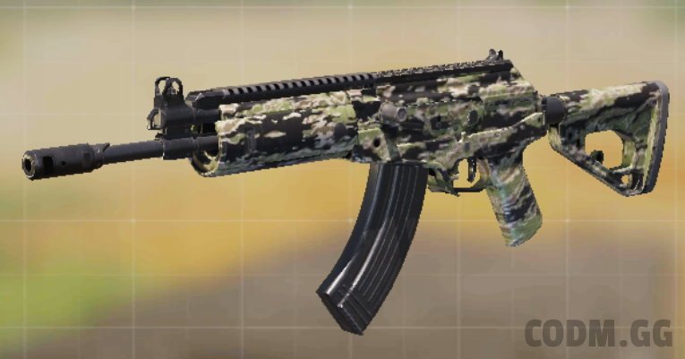 CR-56 AMAX Overgrown, Common camo in Call of Duty Mobile