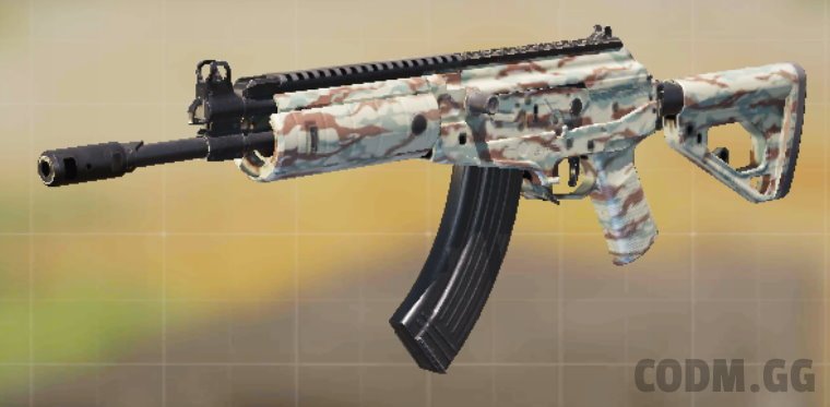 CR-56 AMAX Faded Veil, Common camo in Call of Duty Mobile