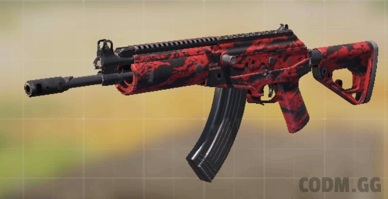 CR-56 AMAX Red Tiger, Common camo in Call of Duty Mobile