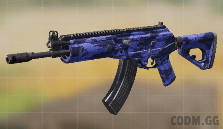 CR-56 AMAX Blue Tiger, Common camo in Call of Duty Mobile