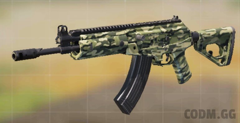 CR-56 AMAX Swamp (Grindable), Common camo in Call of Duty Mobile