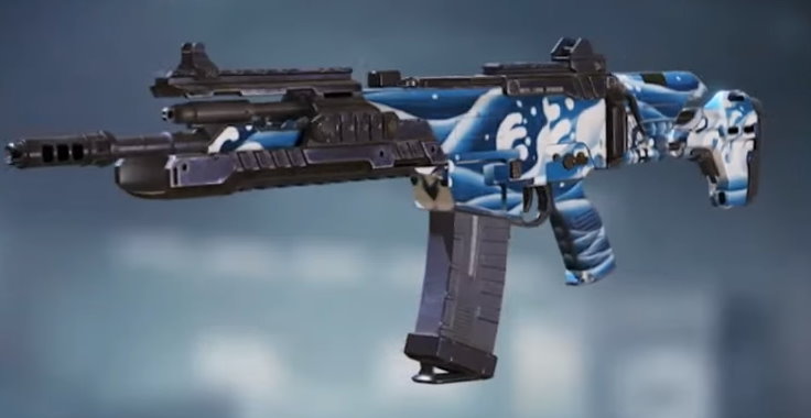 LK24 Blue Wave, Uncommon camo in Call of Duty Mobile