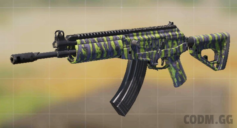 CR-56 AMAX Gecko, Common camo in Call of Duty Mobile