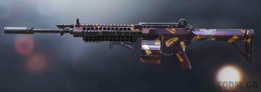 M4LMG Munitions, Epic camo in Call of Duty Mobile