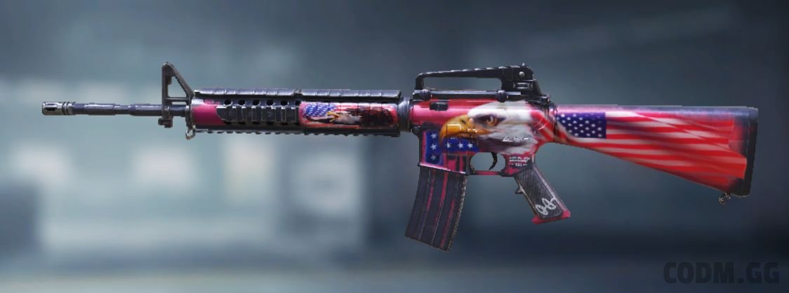 M16 Patriotic, Epic camo in Call of Duty Mobile