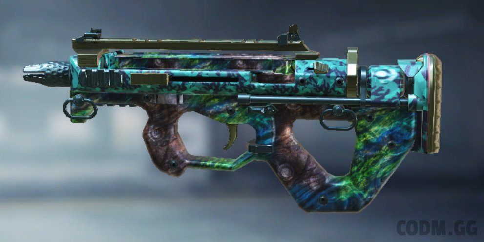 PDW-57 Ocean Current, Rare camo in Call of Duty Mobile