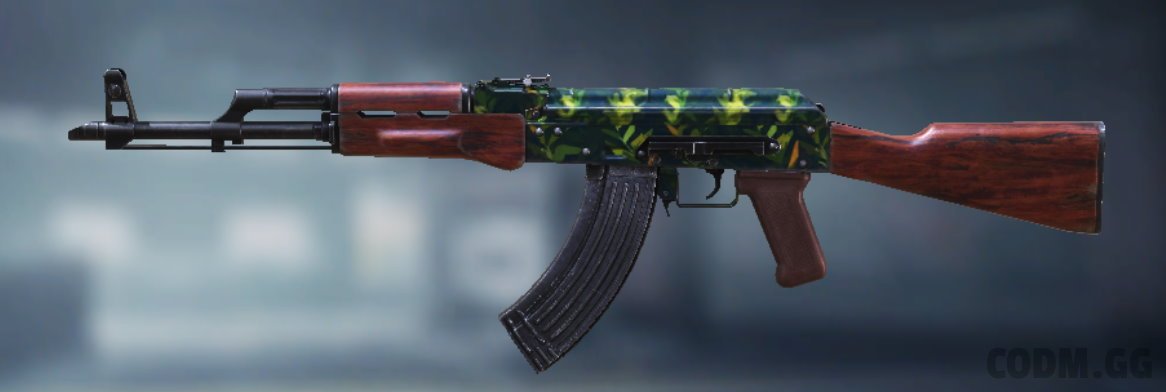 AK-47 Seaweed, Uncommon camo in Call of Duty Mobile