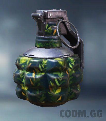 Frag Grenade Seaweed, Uncommon camo in Call of Duty Mobile