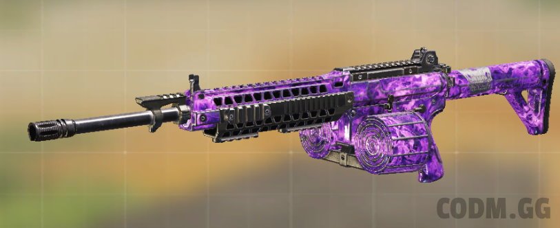 M4LMG Aether Crystal, Common camo in Call of Duty Mobile