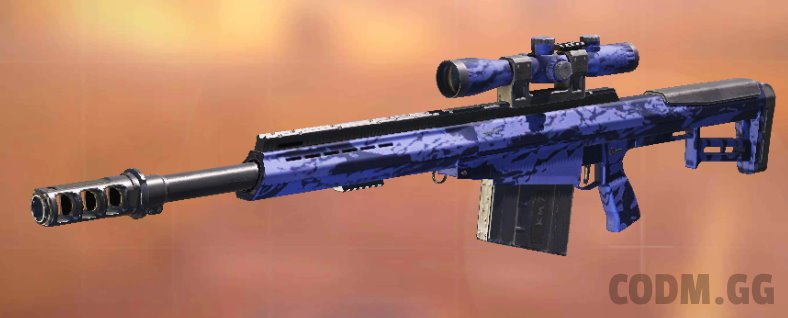 Rytec AMR Blue Tiger, Common camo in Call of Duty Mobile