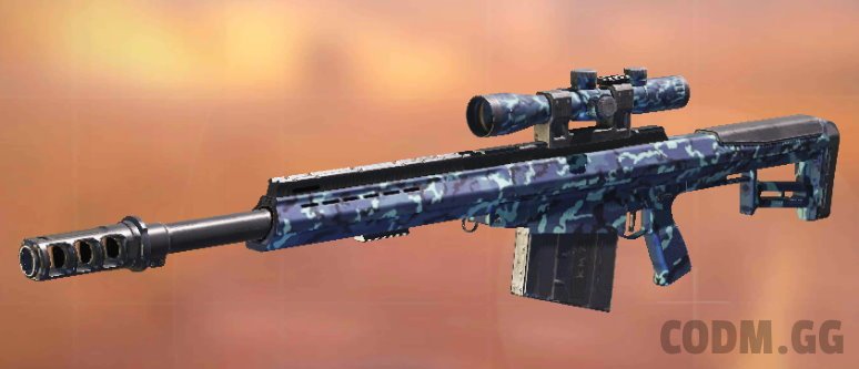 Rytec AMR Warcom Blues, Common camo in Call of Duty Mobile