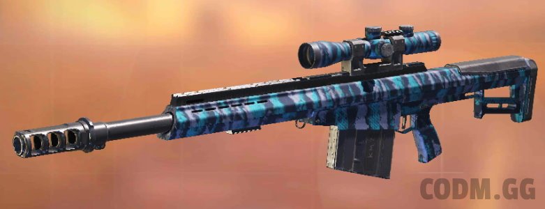 Rytec AMR Blue Iguana, Common camo in Call of Duty Mobile