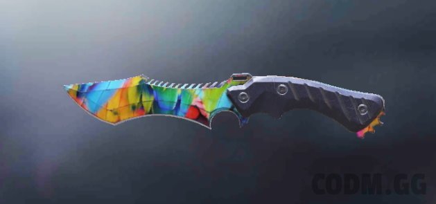 Knife Macaw, Uncommon camo in Call of Duty Mobile