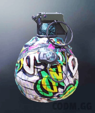 Sticky Grenade Street Art, Rare camo in Call of Duty Mobile