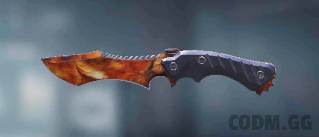 Knife Foxtail, Uncommon camo in Call of Duty Mobile