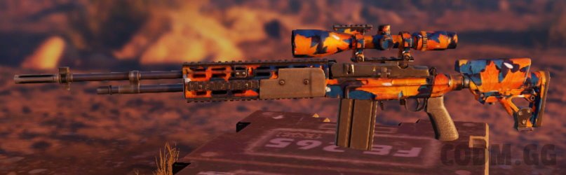 M21 EBR Maple Leaves, Uncommon camo in Call of Duty Mobile