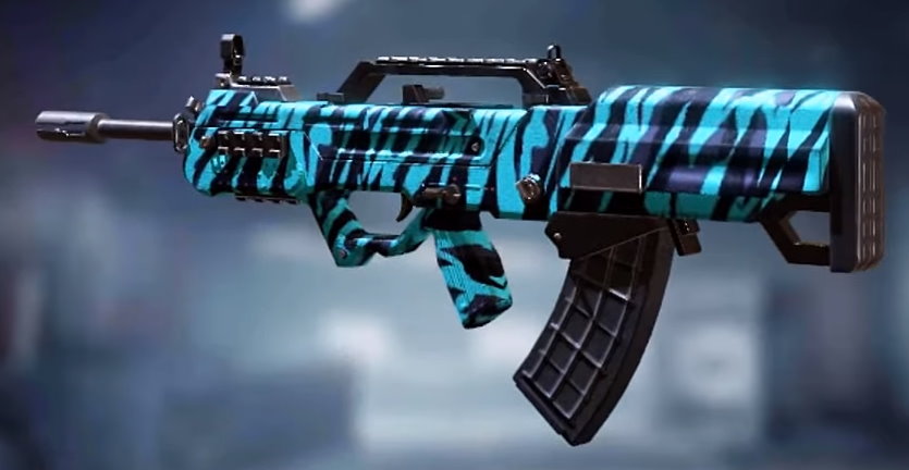 Type 25 Neon Tiger, Uncommon camo in Call of Duty Mobile