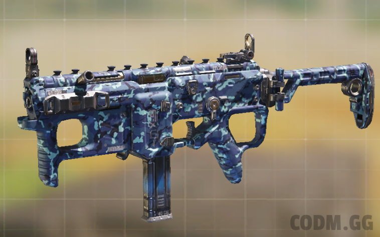 MX9 Warcom Blues, Common camo in Call of Duty Mobile