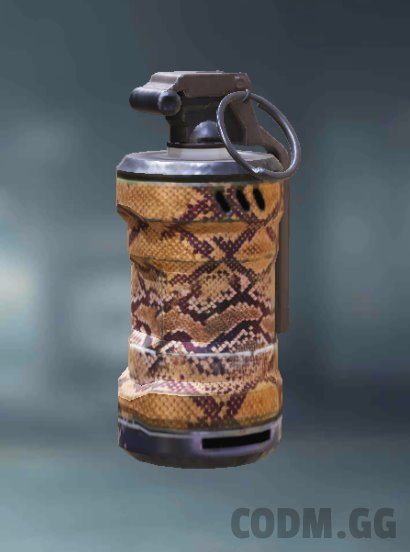 Smoke Grenade Snakelike, Uncommon camo in Call of Duty Mobile