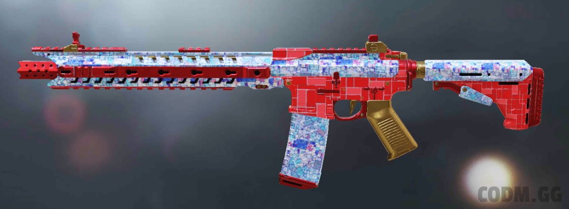 M4 Mosaic, Rare camo in Call of Duty Mobile