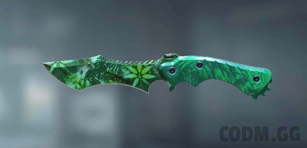 Knife Rainforest, Rare camo in Call of Duty Mobile