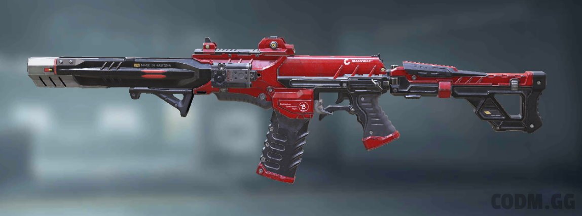 AS VAL Red Action, Epic camo in Call of Duty Mobile