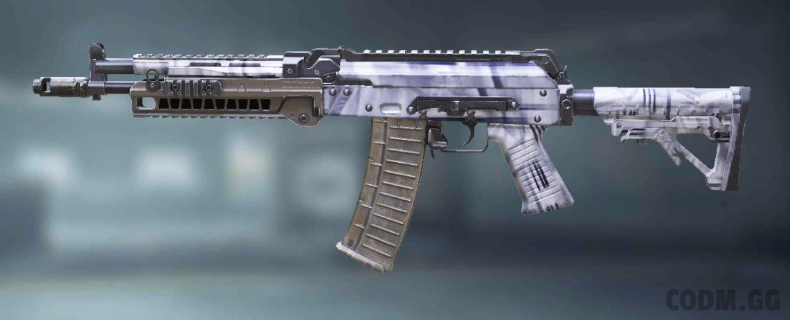 AK117 Polar, Uncommon camo in Call of Duty Mobile