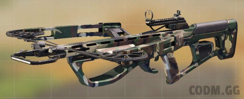 Crossbow Modern Woodland, Common camo in Call of Duty Mobile