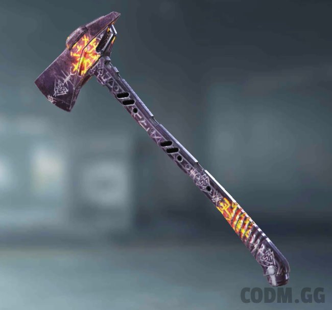 Axe Runic Fire, Epic camo in Call of Duty Mobile