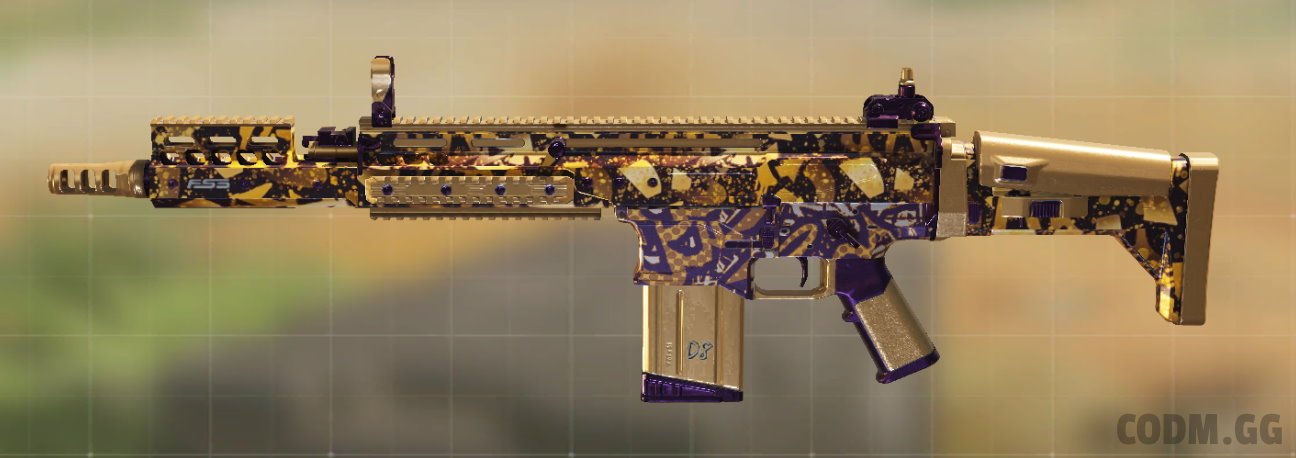 DR-H Air Brush, Rare camo in Call of Duty Mobile