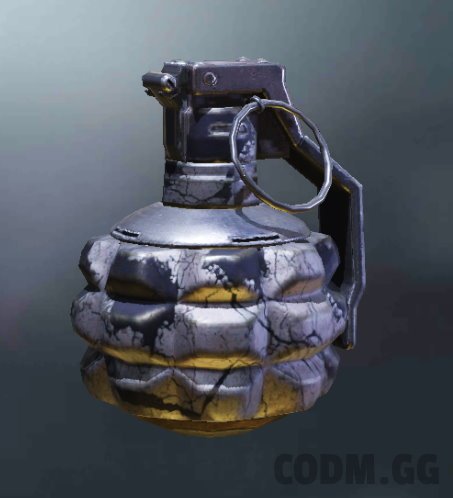 Frag Grenade Broken Road, Uncommon camo in Call of Duty Mobile