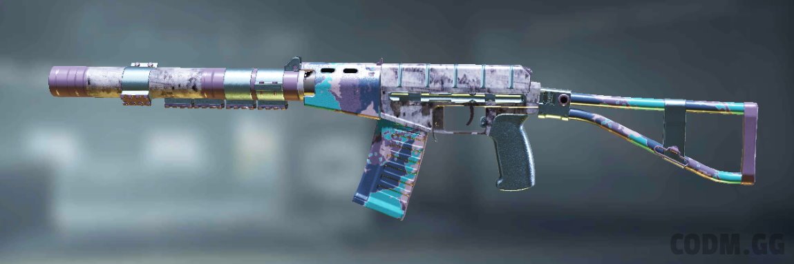 AS VAL Shuttle, Rare camo in Call of Duty Mobile