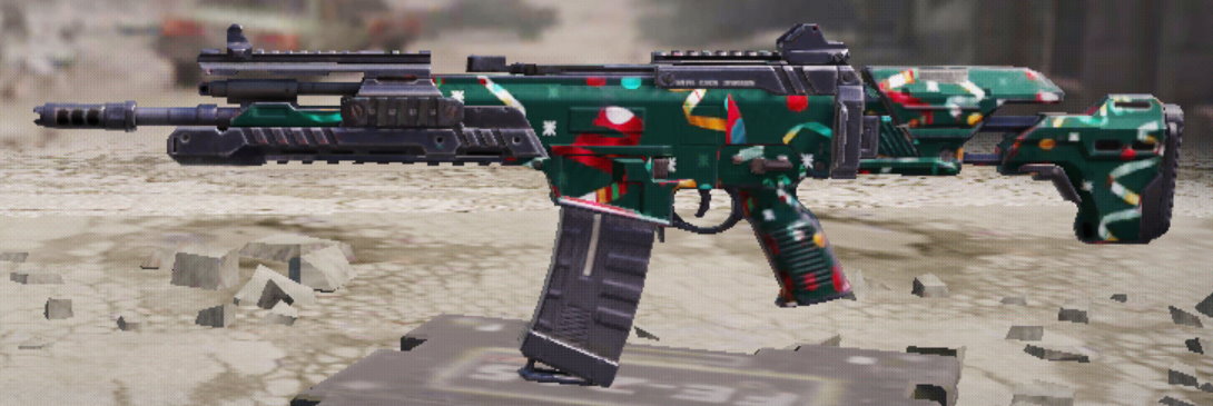 LK24 Holiday Ribbons, Uncommon camo in Call of Duty Mobile