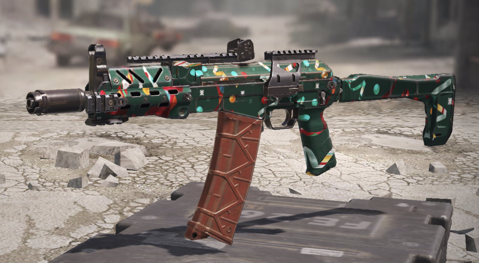 RUS-79U Holiday Ribbons, Uncommon camo in Call of Duty Mobile