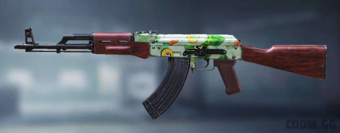 AK-47 St. Patrick's Day, Uncommon camo in Call of Duty Mobile
