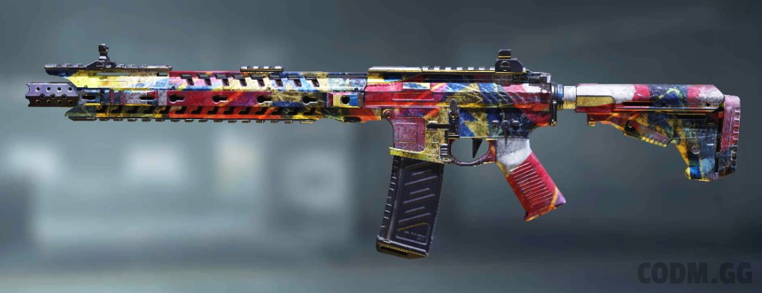 M4 Wrong Way, Uncommon camo in Call of Duty Mobile