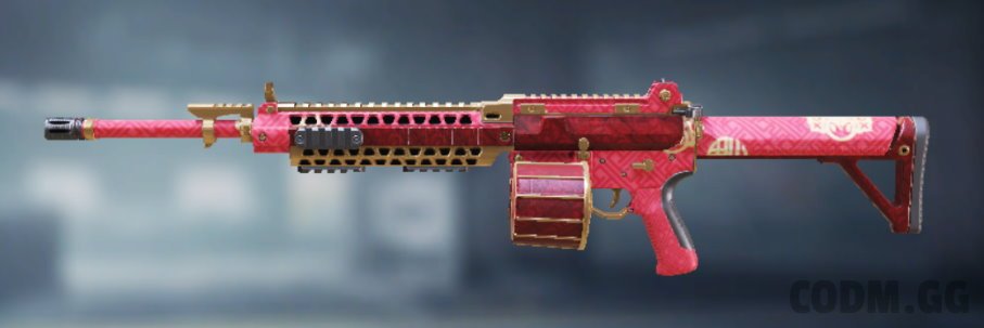 M4LMG Lunar New Year, Rare camo in Call of Duty Mobile